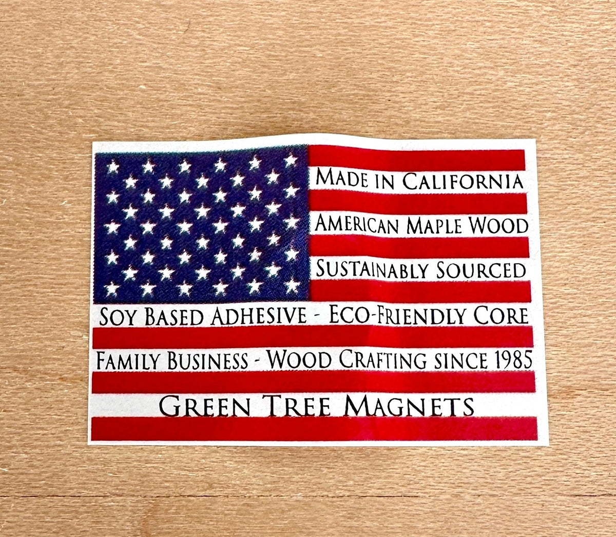 Golf Widow Maple Magnet #MM002