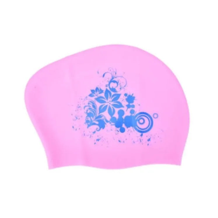 Silicone Swimming Cap for Long Hair Women's Waterproof Swim Caps Ladies Diving Hood hat for kids garras natacion casquette