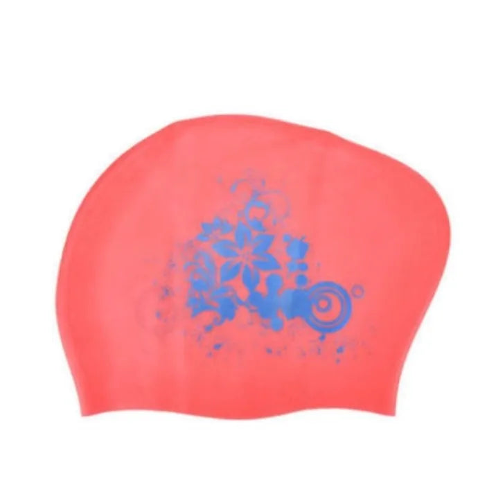 Silicone Swimming Cap for Long Hair Women's Waterproof Swim Caps Ladies Diving Hood hat for kids garras natacion casquette