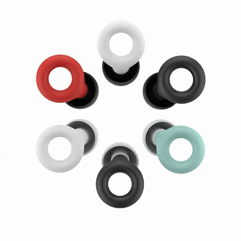 FashionAnti-noise Sleep Soundproof Earplugs Swimming Earplugs Anti-noise Anti-slip Sleep Earplugs Surfing